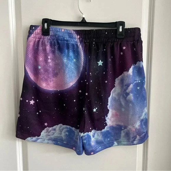 Shmeel New York Galaxy Mesh Gym Shorts Size Large - Picture 5 of 5